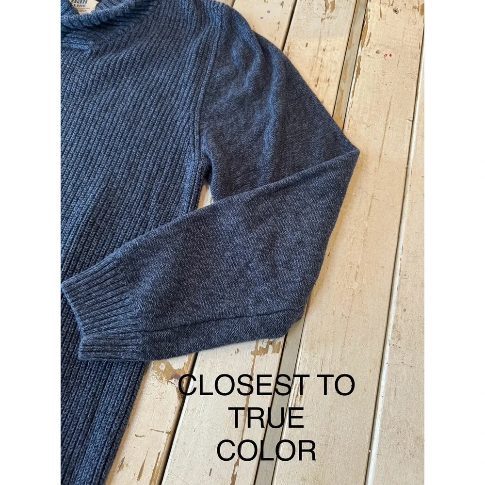 URBAN PIPELINE Sweater Pullover  BLUE Long Sleeve Knit Cowl Neck Men's Size XL